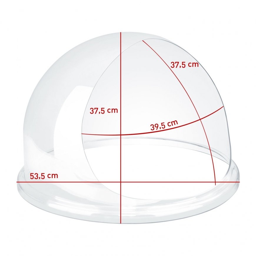 Royal Catering Apsauginis užvalkalas/atspalvio užvalkalas skirtas 52 cm cukraus vatos mašinai