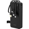 TRUST Powerbanka Fiera, 10000 mAh, S kabelem, 2x USB-C, juoda TRUST Powerbanka Fiera, 10000 mAh, S kabelem, 2x USB-C, juoda