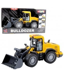 Lean Toys Statybinis ekskavatorius su šviesos ir garso efektais, 34 cm