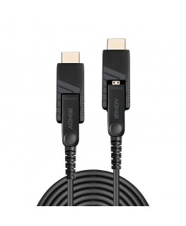 Lindy 38326 HDMI-kaabel 100 m HDMI tüüp D (Micro) Must