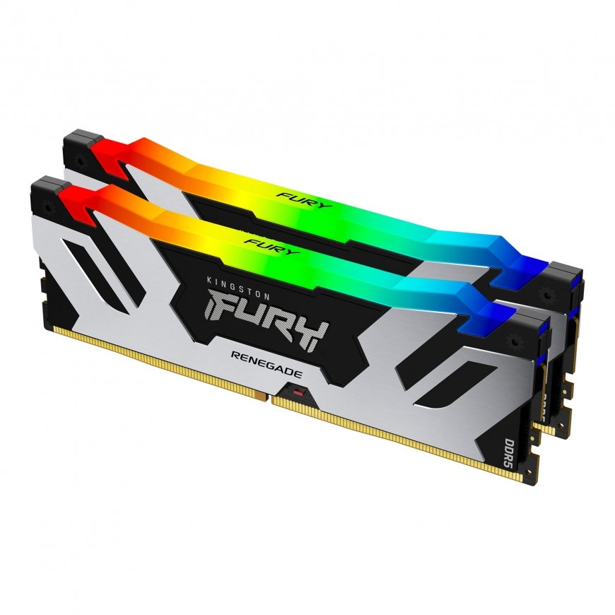 Kingston Technology FURY Renegade RGB atmiņas modulis 32 GB 2 x 16 GB DDR5 6400 MT/s