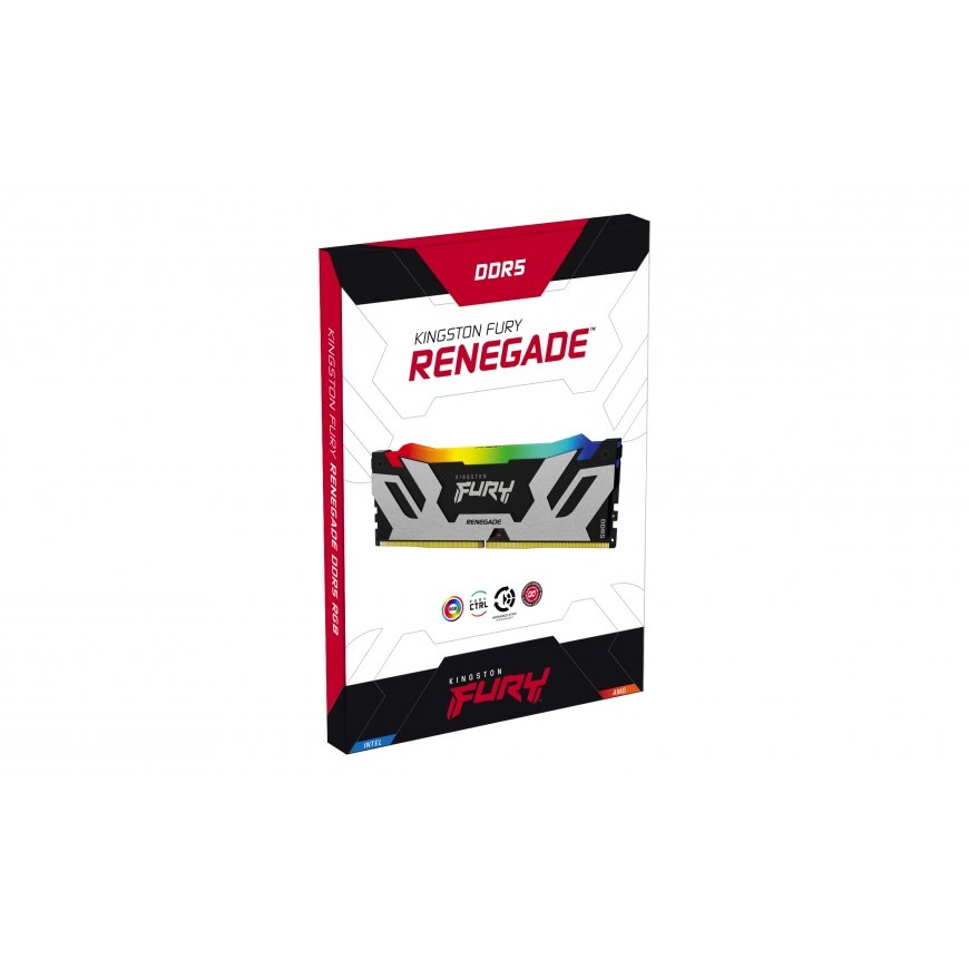 Kingston Technology FURY Renegade RGB atminties modulis 32 GB 2 x 16 GB DDR5 6400 MT/s – 4