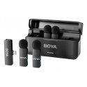 BOYA BY-V4U Melns Piespraužams mikrofons BOYA BY-V4U Melns Piespraužams mikrofons