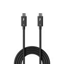 Lindy 31130 Thunderbolt-кабель 1 m 80 Gbit/s Черный Lindy 31130 Thunderbolt-кабель 1 m 80 Gbit/s Черный
