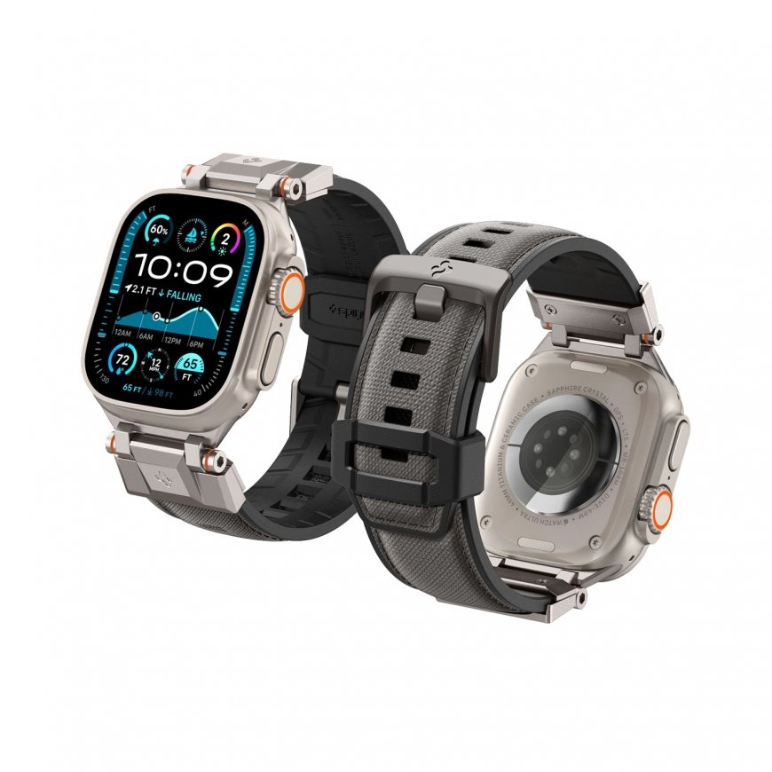 Spigen DuraPro Armor Bänd Hall Nailon, Termoplast-polüuretaan (TPU) – 2