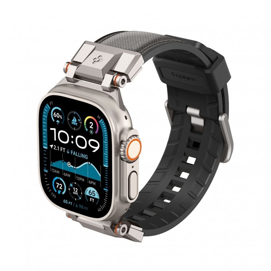 Spigen DuraPro Armor Bänd Hall Nailon, Termoplast-polüuretaan (TPU) – 3