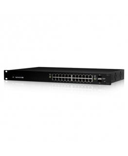 Ubiquiti EdgeSwitch 24 250W Vadīts L2/L3 Gigabit Ethernet (10/100/1000) Power over Ethernet (PoE) 1U Melns