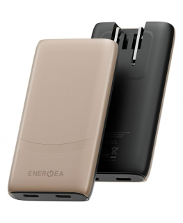 Wall charger Energea TravelWorld Edge 65W 2xUSB-C PD|PPS|QC3.0 (