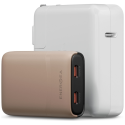 Wall charger Energea TravelWorld Edge 65W 2xUSB-C PD|PPS|QC3.0 ( Wall charger Energea TravelWorld Edge 65W 2xUSB-C PD|PPS|QC3.0 (