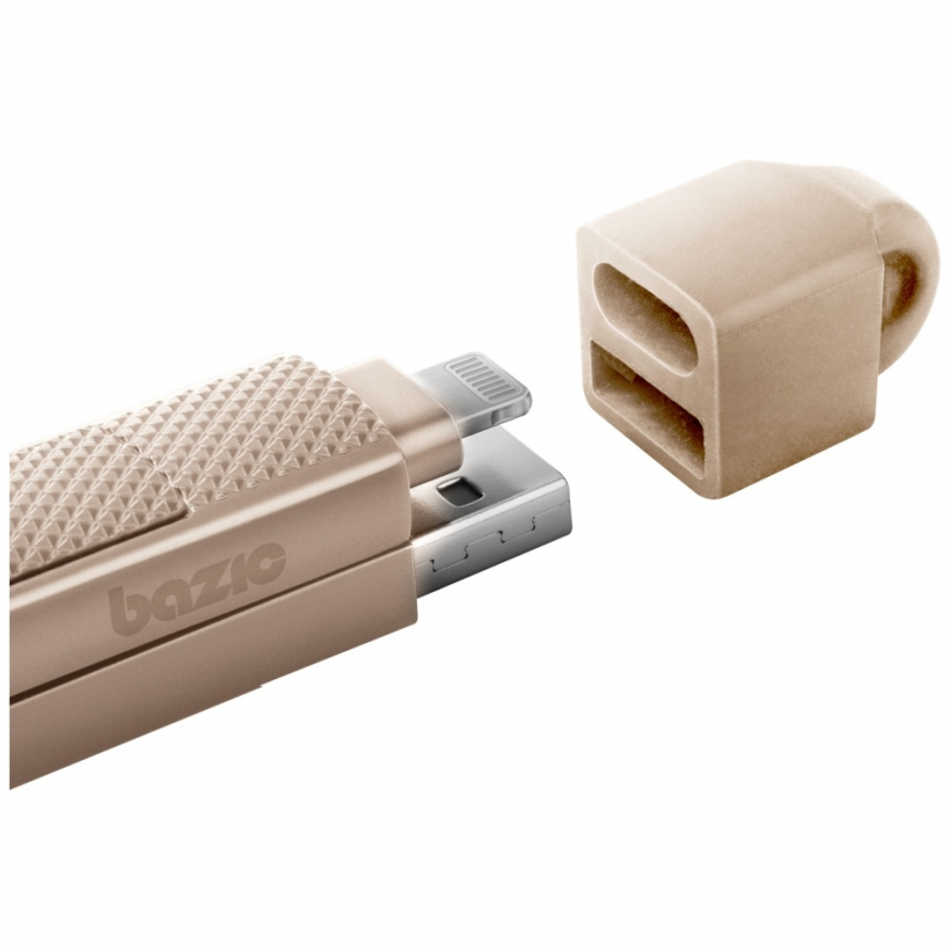 Cable Bazic GoCharge Alucable 4in1 (USB-A|USB-C - USB-C|Lightnin – 5