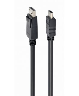 Gembird CC-DP-HDMI-10M videokaabliadapter HDMI tüüp A (Standard) DisplayPort Must