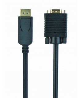 Gembird CCP-DPM-VGAM-6 видео кабель адаптер 1,8 m VGA (D-Sub) DisplayPort Черный