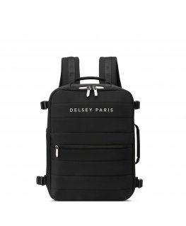 Delsey Shadow backpack underseater -reppu, musta