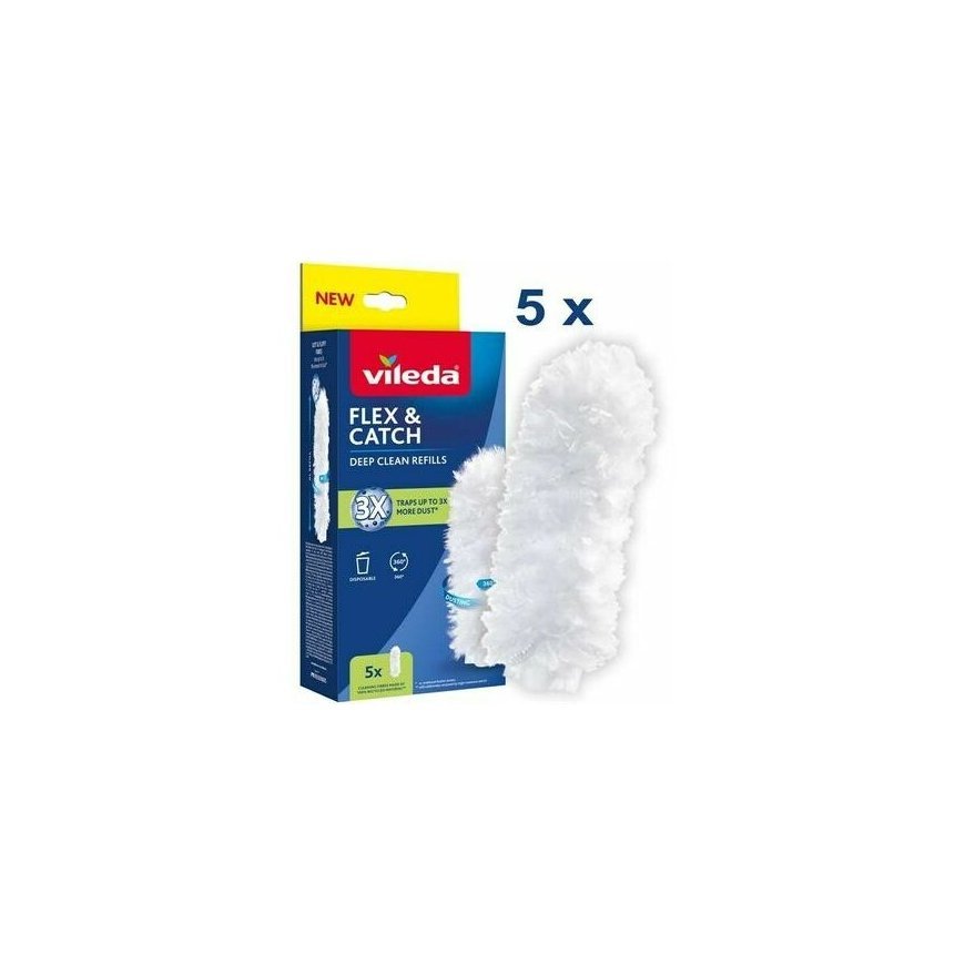 Vileda Flex&Catch gružu savācēja papildus komplekts, 5 gab. – 2
