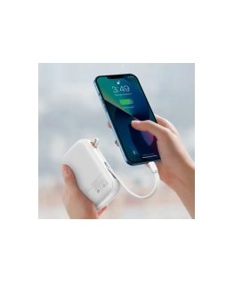 TRUST Powerbanka Fiera, 20000 mAh, koos kaabliga, 2x USB-C, must