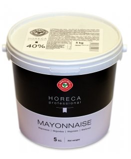 Tradiciskais majonēzs KĒDAINIŲ horeca professional, spainī, 40% tauku, 5kg