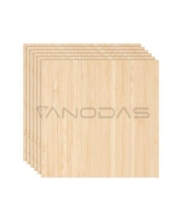 Bambuko fanera - 3 mm - 300 x 300 mm - Bambu Lab - 6 vnt.