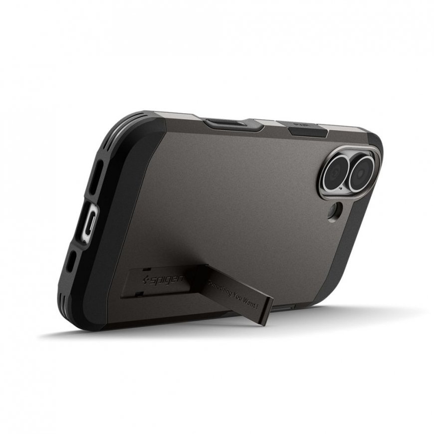 Spigen Tough Armor "T" MagSafe pārliekams vāciņš Apple iPhone 17 - pelēkā krāsā – 2