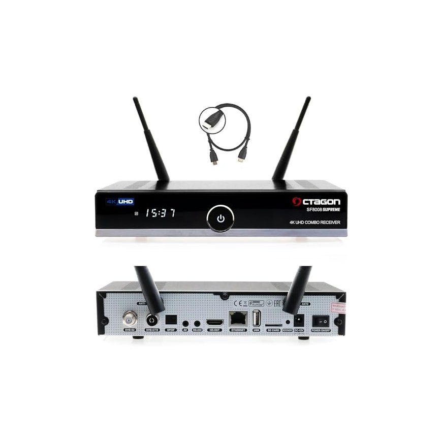 OCTAGON SF8008 V3 SUPREME COMBO Двойная ОС WiFi 1200