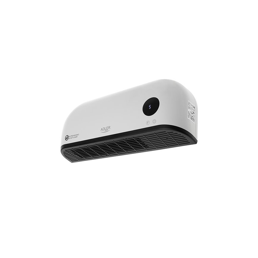 Adler AD 7751 Ilmaverho musta, Valkoinen 2000 W – 2