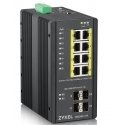 Zyxel RGS200-12P Juhitav L2 Gigabit Ethernet (10/100/1000) Power over Ethernet tugi Must