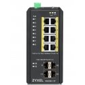 Zyxel RGS200-12P Juhitav L2 Gigabit Ethernet (10/100/1000) Power over Ethernet tugi Must