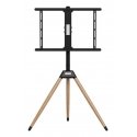 Gembird TVS-75ST-01 TV mount/stand 190.5 cm (75") Black, Wood