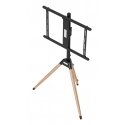 Gembird TVS-75ST-01 TV-kiinnike 190,5 cm (75") musta, Puu Gembird TVS-75ST-01 TV-kiinnike 190,5 cm (75") musta, Puu