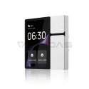 Moes išmaniųjų namų TUYA valdymo panelė, 3.5'' LCD, Wi-Fi, IR valdymas, su trimis fiziniais jungikliais, balta Moes išmaniųjų namų TUYA valdymo panelė, 3.5'' LCD, Wi-Fi, IR valdymas, su trimis fiziniais jungikliais, balta