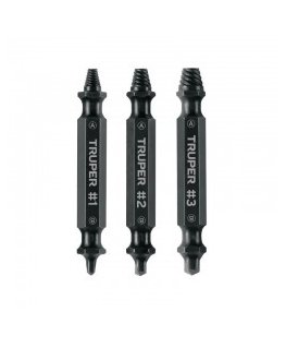 Truper® Stripped Screw Extractor Set, 3 pcs