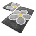 Bathlab ZAC Bath Mat Set, 2 pcs, 50x37 cm / 50x80 cm, Brown Bathlab ZAC Bath Mat Set, 2 pcs, 50x37 cm / 50x80 cm, Brown