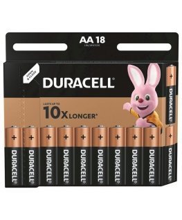 Batteries DURACELL AA, LR6 18 pcs.