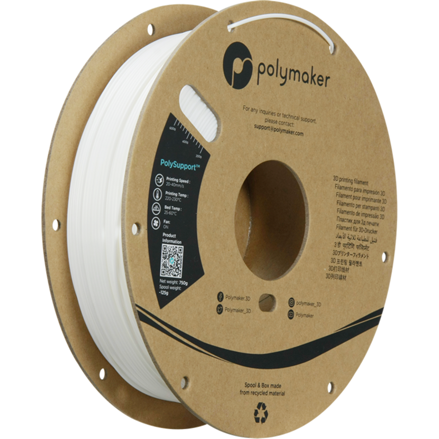 Polymaker PolySupport отрывной элемент 1.75 мм 750 г