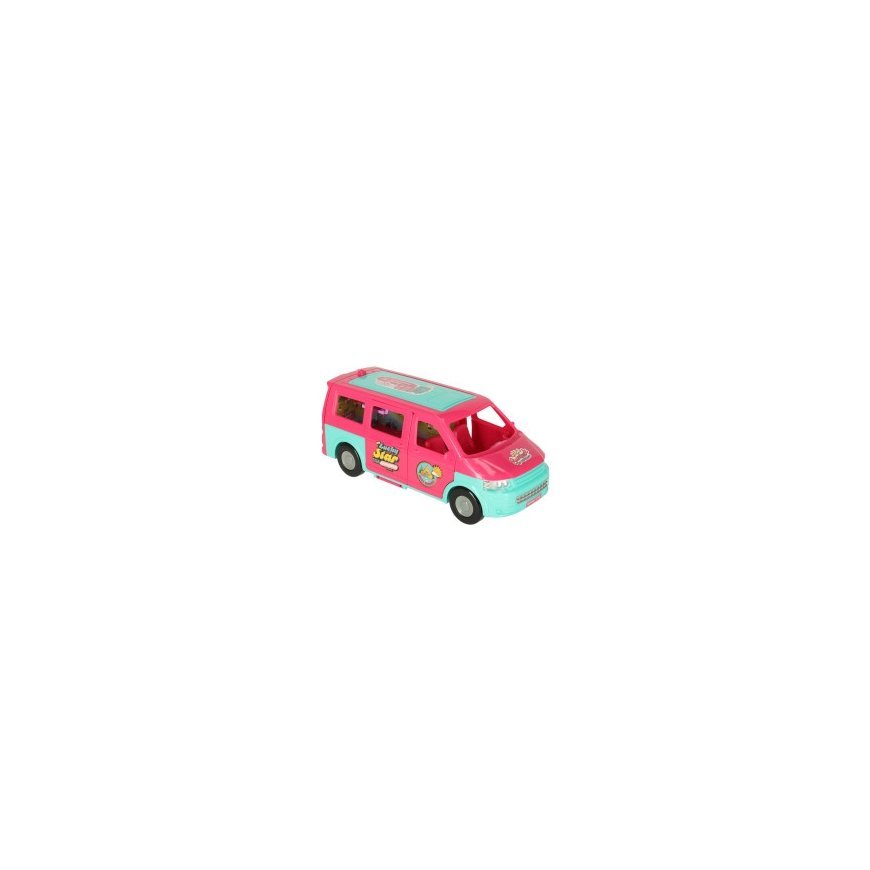 Doll Camper with Accessories and Pool