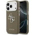 Guess Grained Big 4G Classic Logo Case for iPhone 17 Pro Brown Guess Grained Big 4G Classic Logo Case for iPhone 17 Pro Brown