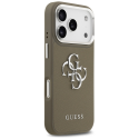 Guess Grained Big 4G Classic Logo Case for iPhone 17 Pro Brown Guess Grained Big 4G Classic Logo Case for iPhone 17 Pro Brown