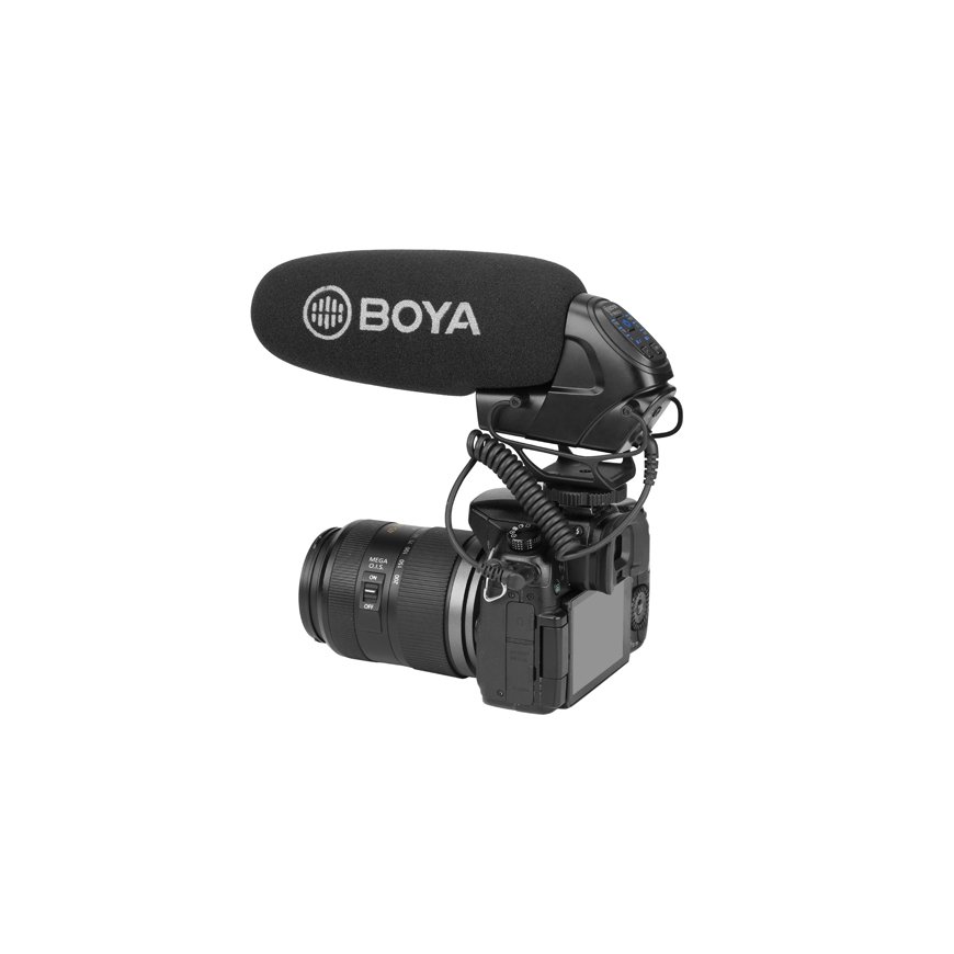 BOYA BY-BM3032 mikrofons Melns Digitālās videokameras mikrofons – 3