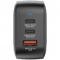 Verbatim Mini GaN Charger 70W Universaali musta AC Pikalataus Sisätila