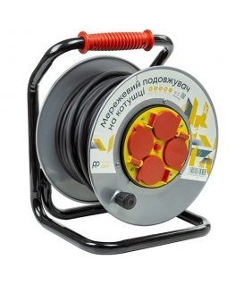 Power Plant Llc Extension Reel 25m, 4 sockets, 3x2.5mm2