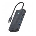Rapoo UCM-2001 интерфейсная карта/адаптер HDMI, USB 3.2 Gen 1 (3.1 Gen 1), USB Type-C