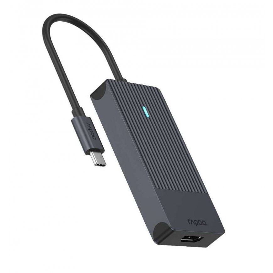 Rapoo UCM-2001 интерфейсная карта/адаптер HDMI, USB 3.2 Gen 1 (3.1 Gen 1), USB Type-C – 2