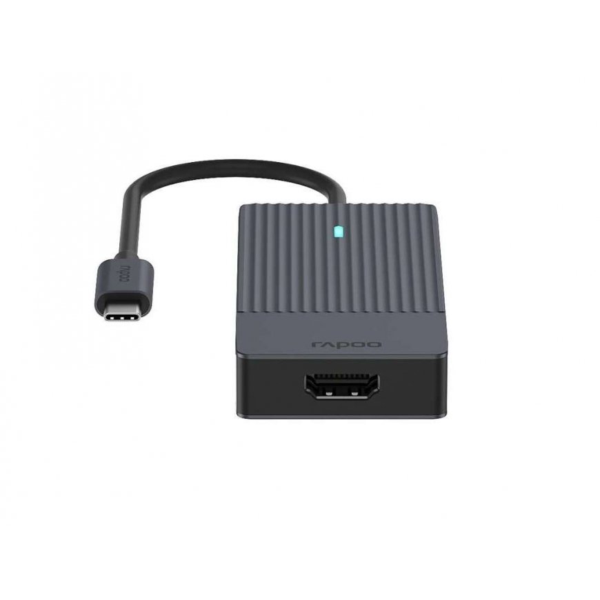 Rapoo UCM-2001 интерфейсная карта/адаптер HDMI, USB 3.2 Gen 1 (3.1 Gen 1), USB Type-C – 3