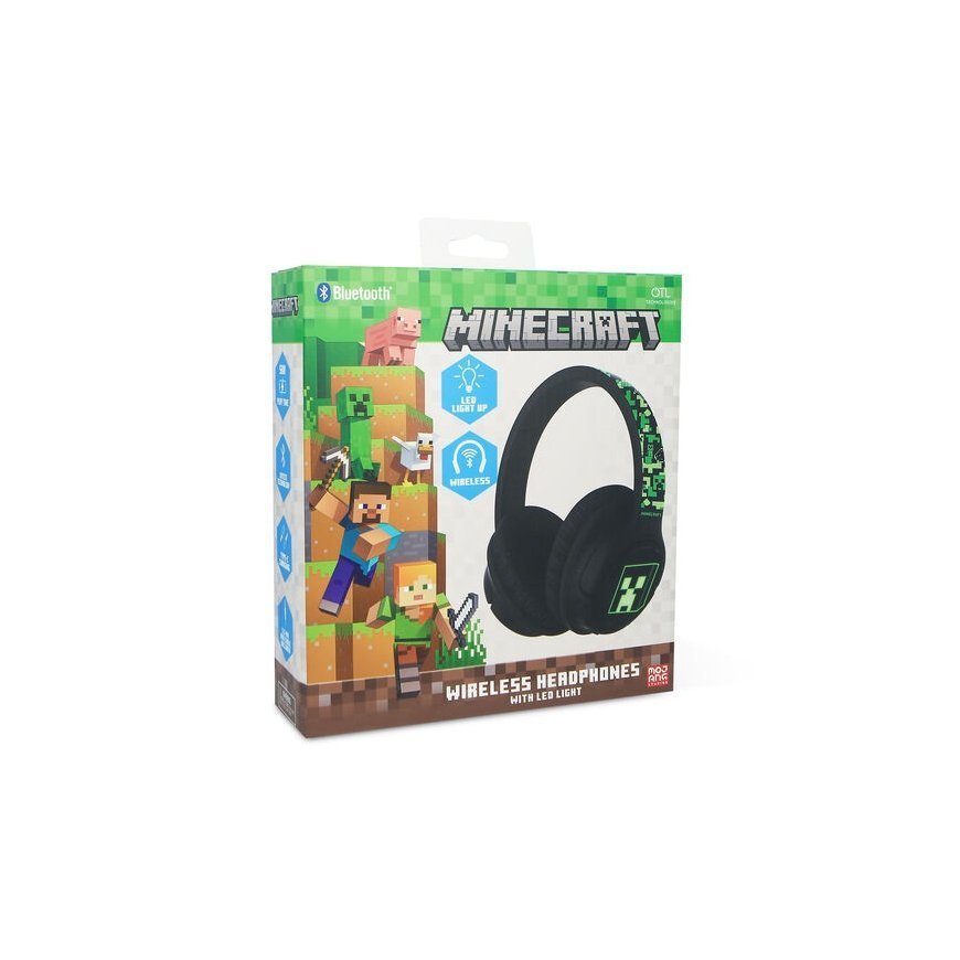 Otl Technologies OTL Minecraft bezvadu LED austiņas