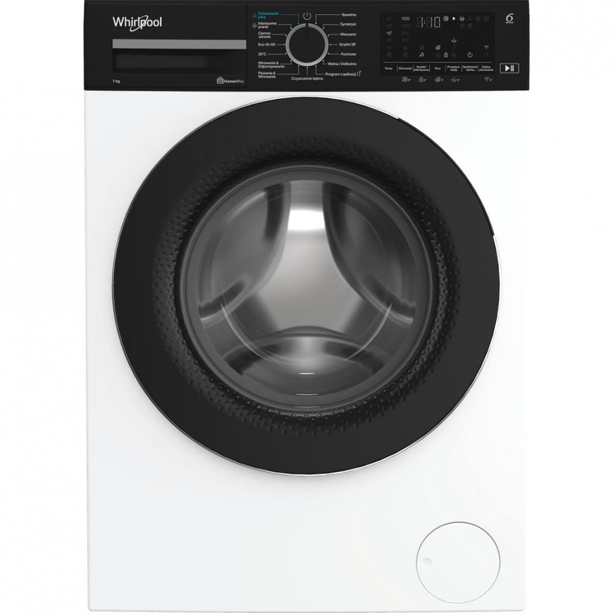 Whirlpool WAM 762 WBB PL washing machine Front-load 7 kg 1200 RPM White – 2