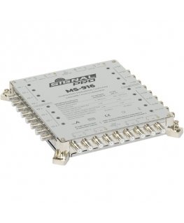 MULTISWITCH PRIEDEGA MS-916 9 ĮĖJIMŲ / 16 IŞĖJIMŲ Pro SIGNAL