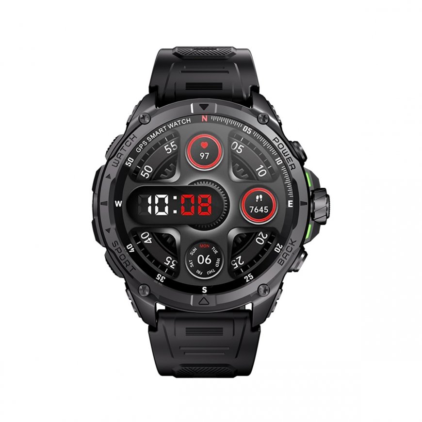 Smartwatch Kumi U5 Pro 170 SPORDI režiimi mustjas – 2