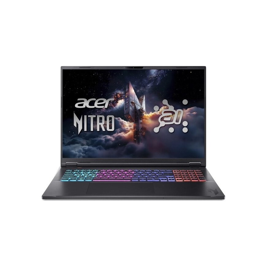 ACER NTB Nitro 18 AI (AN18-61-R3KG) Laptop, AI 9 365, 18", 2560x1600, 32 GB, 1 TB SSD, RTX 5060, W11 Home, obsidian black – 2