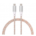 Qualo QCS-CC-00 Светящийся Кабель USB-C / 1m / 3A Qualo QCS-CC-00 Светящийся Кабель USB-C / 1m / 3A