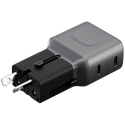 Wall charger Energea TravelGo Adapter 45 2xUSB-C 45W graphite-bl Wall charger Energea TravelGo Adapter 45 2xUSB-C 45W graphite-bl