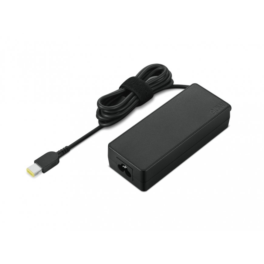 Lenovo 4X20V24711 toiteadapter ja vaheldi Hoonesisene 90 W Must